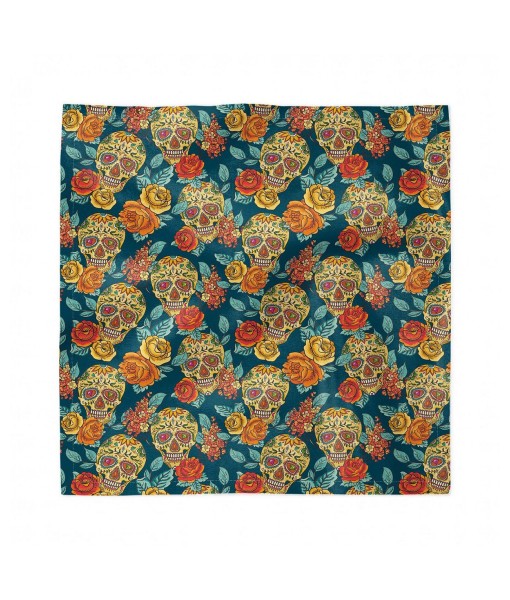 Sugar Skull Set of 4 Napkins  18