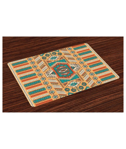 Tribal Place Mats  Set of 4