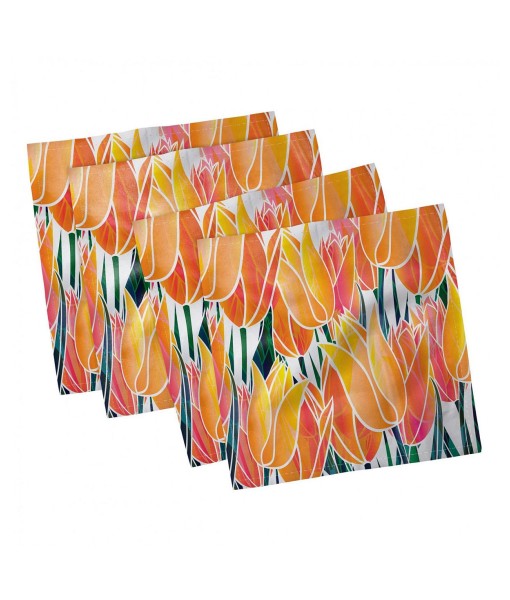 Tulip Set of 4 Napkins  18