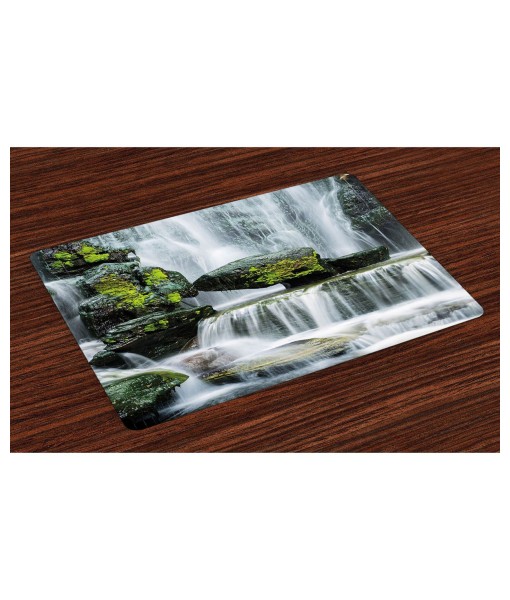 Waterfall Place Mats  Set of 4