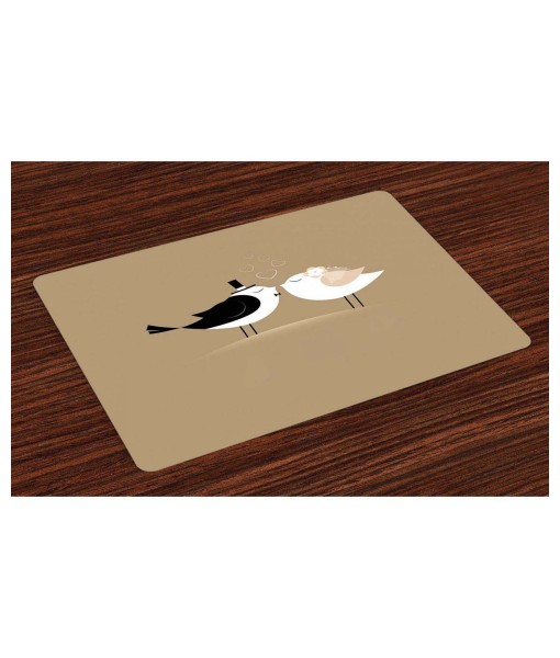 Wedding Place Mats  Set of 4