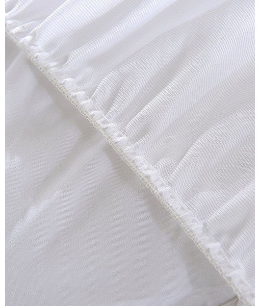 Rayon from Bamboo Fitted Down Alternative Twin Mattress Pad