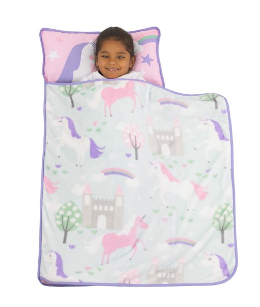 Unicorn Nap Mat with Pillow and Blanket