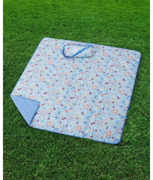 Lady Bug Garden Printed Picnic Blanket & Tote Set  50